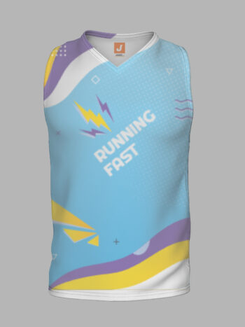 เสื้อแขนกุด วี ลาย 001