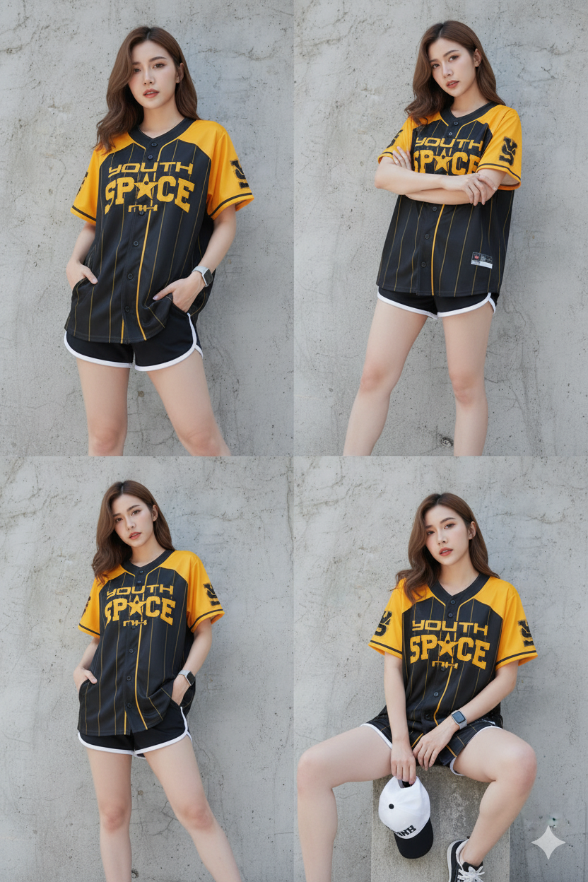 ดูแบบเสื้อเบสบอลเพิ่มเติม ตัวอย่างเสื้อเบสบอลพิมพ์ลาย custom จากลูกค้า