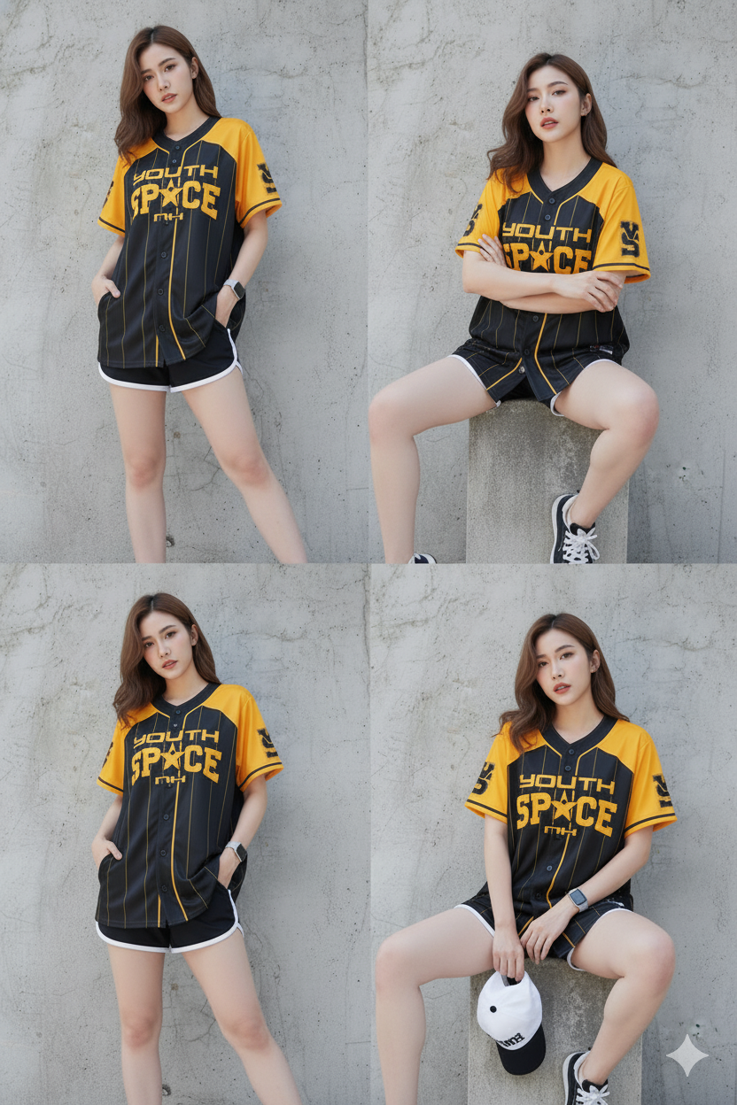 ดูแบบเสื้อเบสบอลเพิ่มเติม ตัวอย่างเสื้อเบสบอลพิมพ์ลาย custom จากลูกค้า