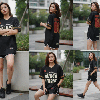 ตัวอย่างเสื้อเบสบอลพิมพ์ลาย custom จากลูกค้า