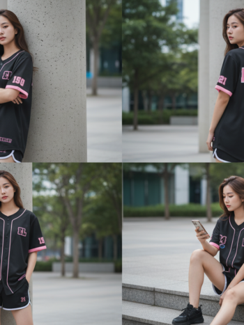 ตัวอย่างเสื้อเบสบอลพิมพ์ลาย custom จากลูกค้า