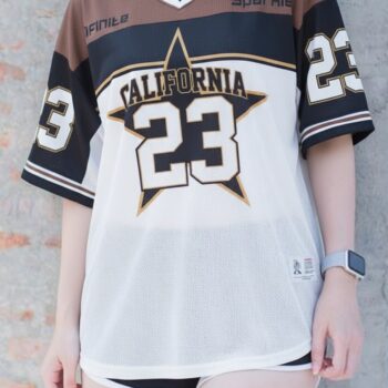 เสื้อ Oversize ผู้หญิง ลาย CALIFORNIA23 | เสื้อ โอเวอร์ ไซส์ สตรีท สปอร์ต สั่งทำได้