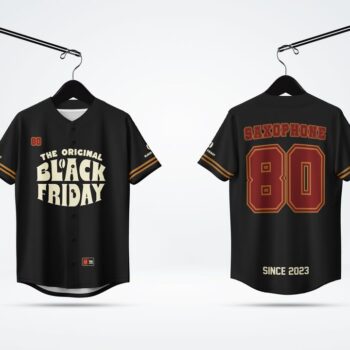 ตัวอย่างเสื้อเบสบอลพิมพ์ลาย custom จากลูกค้า