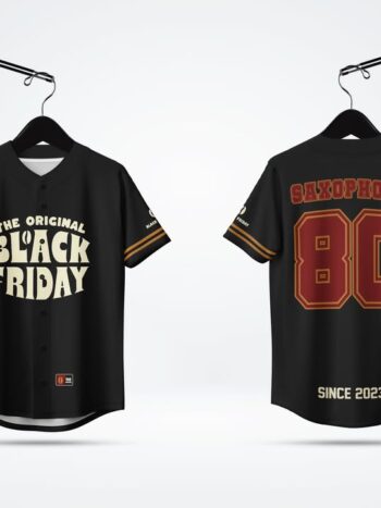 ตัวอย่างเสื้อเบสบอลพิมพ์ลาย custom จากลูกค้า