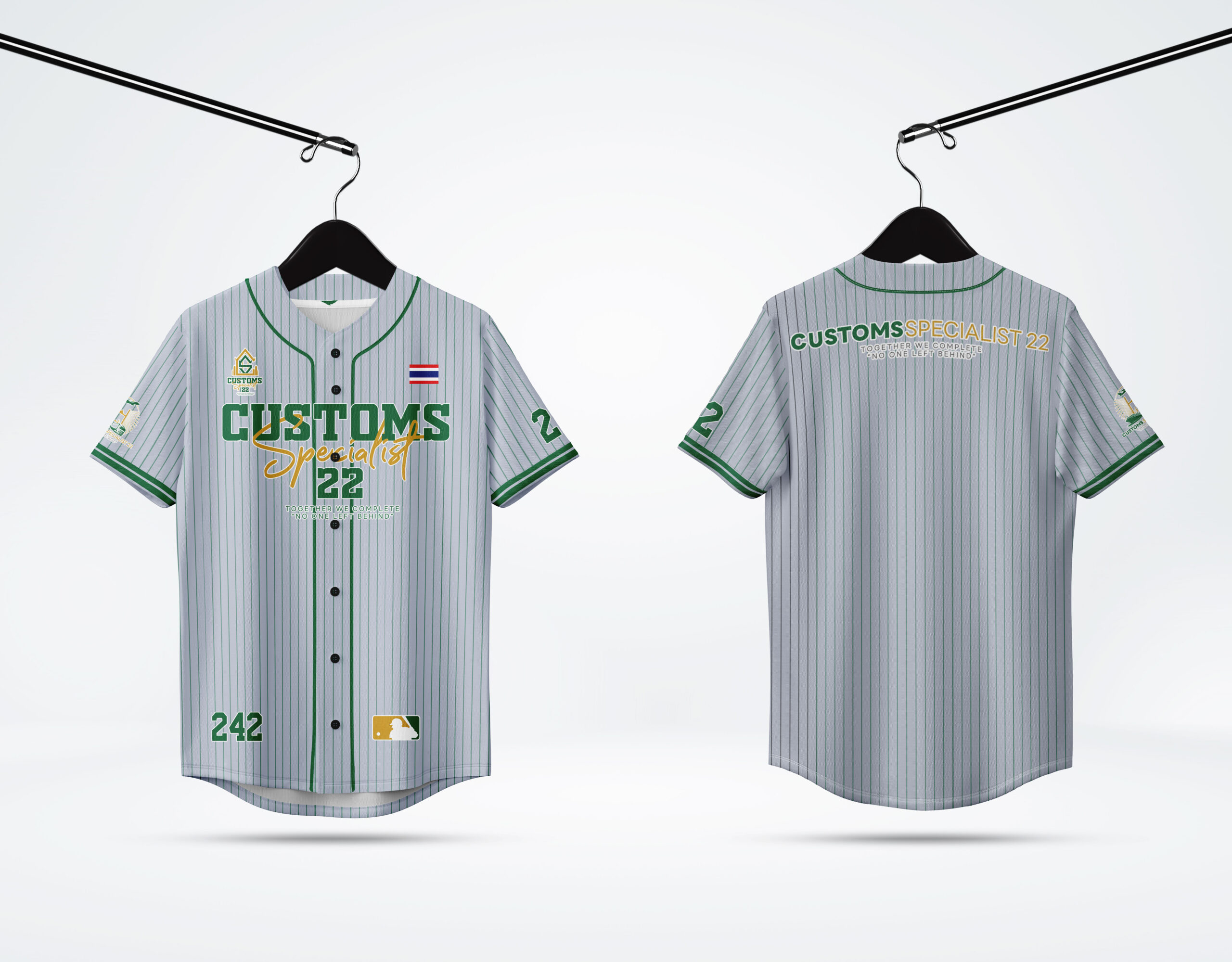 ดูแบบเสื้อเบสบอลเพิ่มเติม ตัวอย่างเสื้อเบสบอลพิมพ์ลาย custom จากลูกค้า