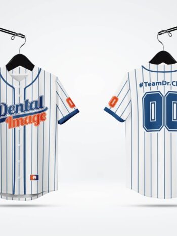 ตัวอย่างเสื้อเบสบอลพิมพ์ลาย custom จากลูกค้า