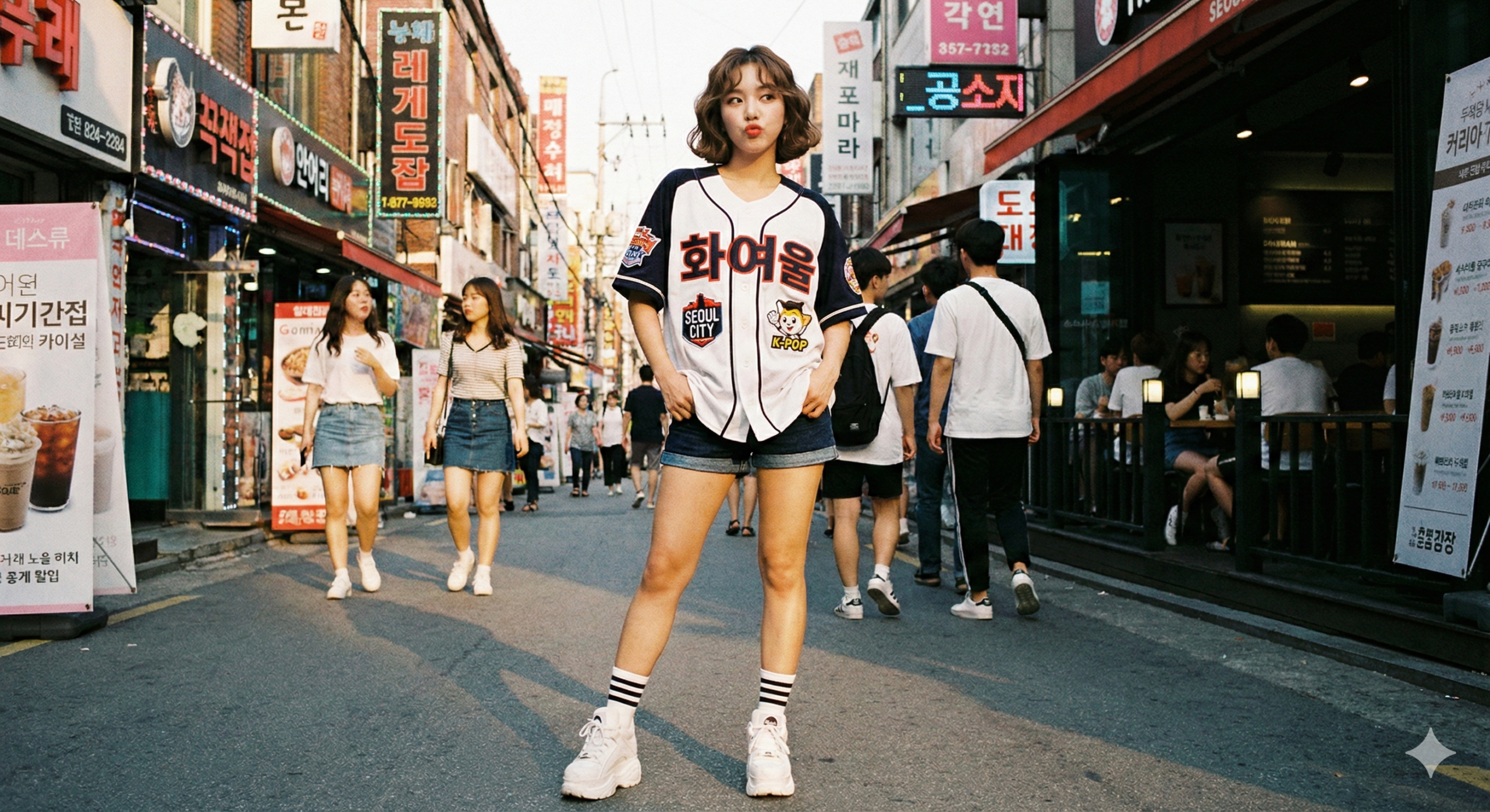 เสื้อเบสบอล Korean Idol Inspired - แบบไอดอลเกาหลี