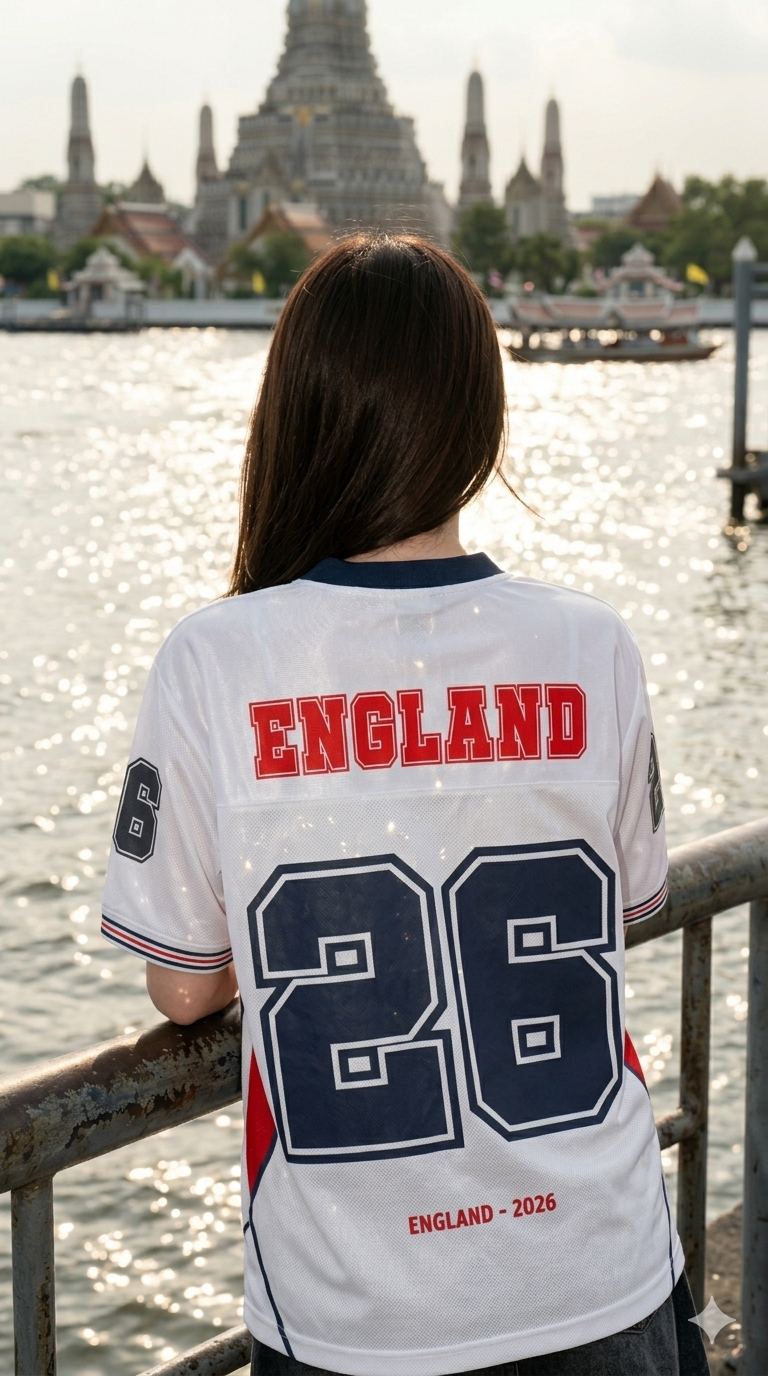 เสื้อแฟนบอล 2026 - อังกฤษ หน้า