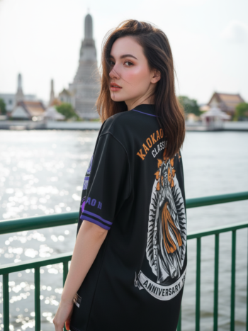 เสื้อเบสบอลพิมพ์ลาย สั่งทำ ORDER 429 ด้านหลัง