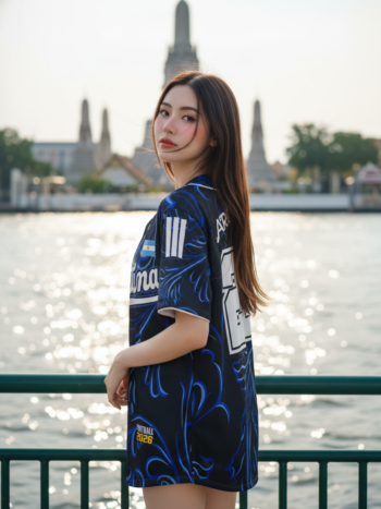 เสื้อแฟนบอล 2026 - อาร์เจนตินา เบสบอล (แบบ 2) ด้านหลัง