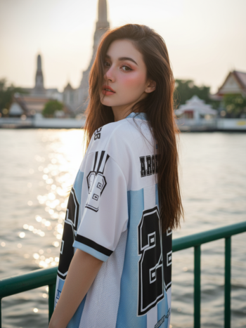 เสื้อแฟนบอล 2026 - อาร์เจนตินา NFL (แบบ 1) ด้านหลัง