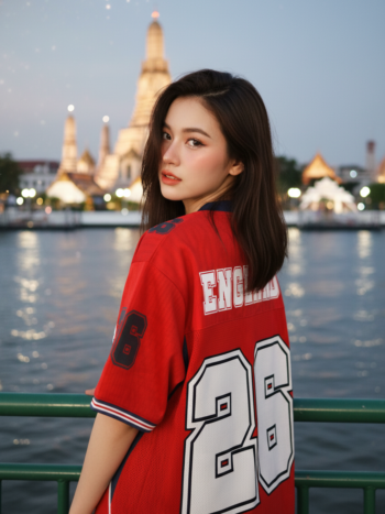 เสื้อแฟนบอล 2026 - อังกฤษ NFL (Away) ด้านหลัง