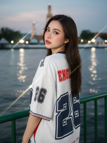 เสื้อแฟนบอล 2026 - อังกฤษ NFL (Home) ด้านหลัง