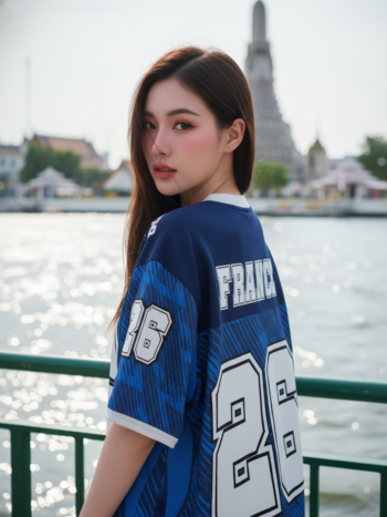 เสื้อแฟนบอล 2026 - ฝรั่งเศส NFL (Home) ด้านหลัง