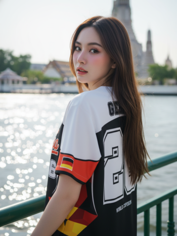 เสื้อแฟนบอล 2026 - เยอรมนี เบสบอล ด้านหลัง