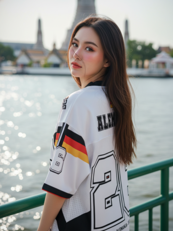 เสื้อแฟนบอล 2026 - เยอรมนี NFL (แบบ 1) ด้านหลัง