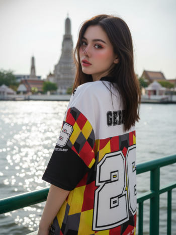 เสื้อแฟนบอล 2026 - เยอรมนี NFL (Pre-Match) ด้านหลัง