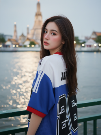 เสื้อแฟนบอล 2026 - ญี่ปุ่น NFL ด้านหลัง