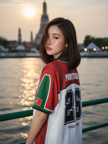 เสื้อแฟนบอล 2026 - โปรตุเกส เบสบอล ด้านหลัง
