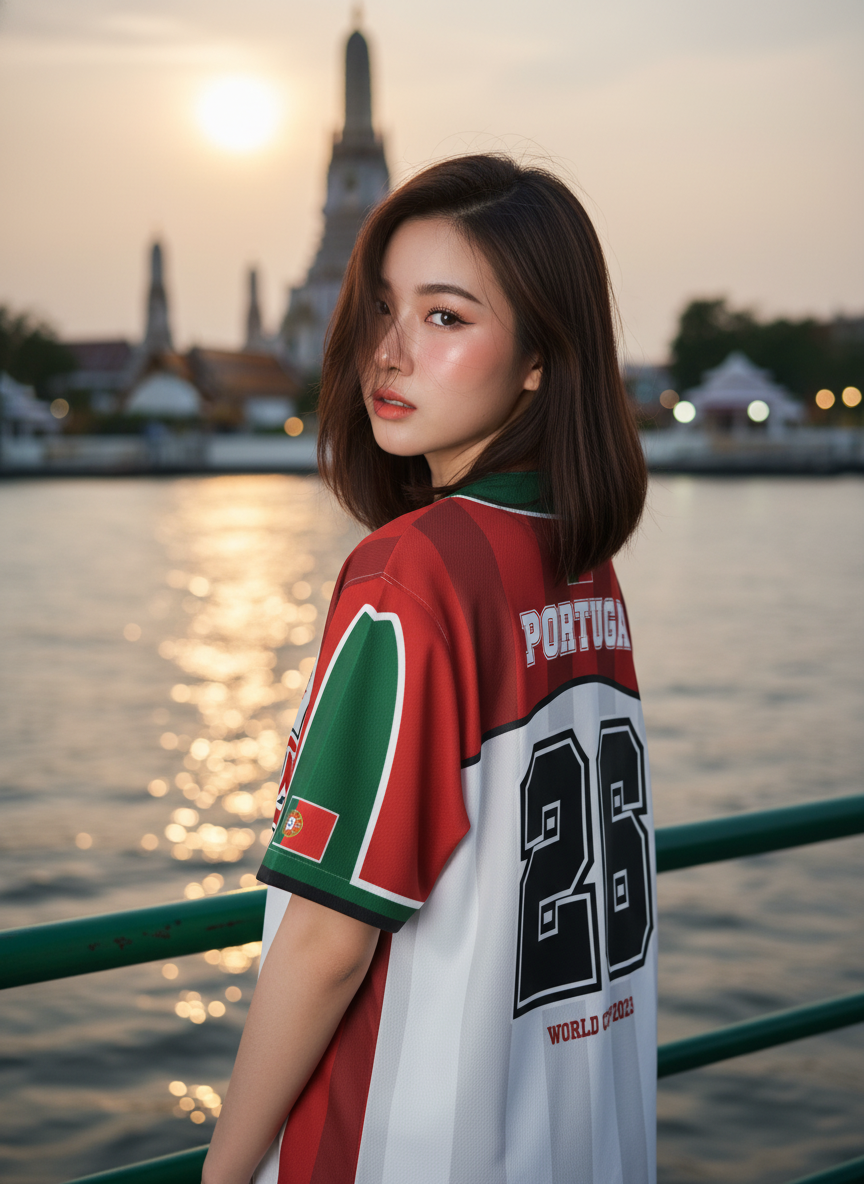 เสื้อแฟนบอล 2026 - โปรตุเกส เบสบอล ด้านหลัง เสื้อแฟนบอล 2026 - โปรตุเกส เบสบอล ด้านหลัง