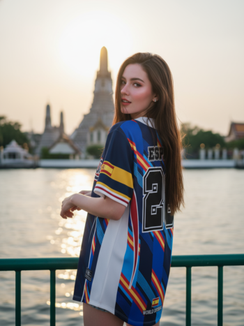 เสื้อแฟนบอล 2026 - สเปน เบสบอล ด้านหลัง