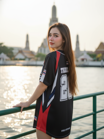 เสื้อแฟนบอล 2026 - ไทย เบสบอล ด้านหลัง