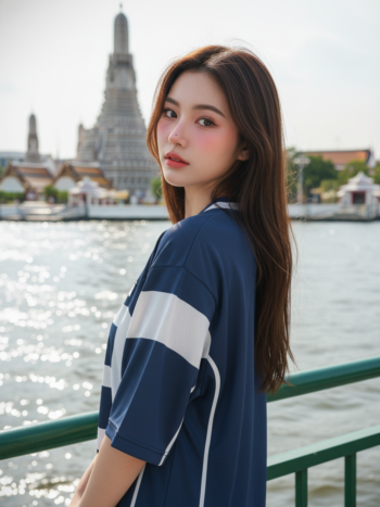 เสื้อเบสบอลพิมพ์ลาย สั่งทำ ORDER 504 ด้านหลัง