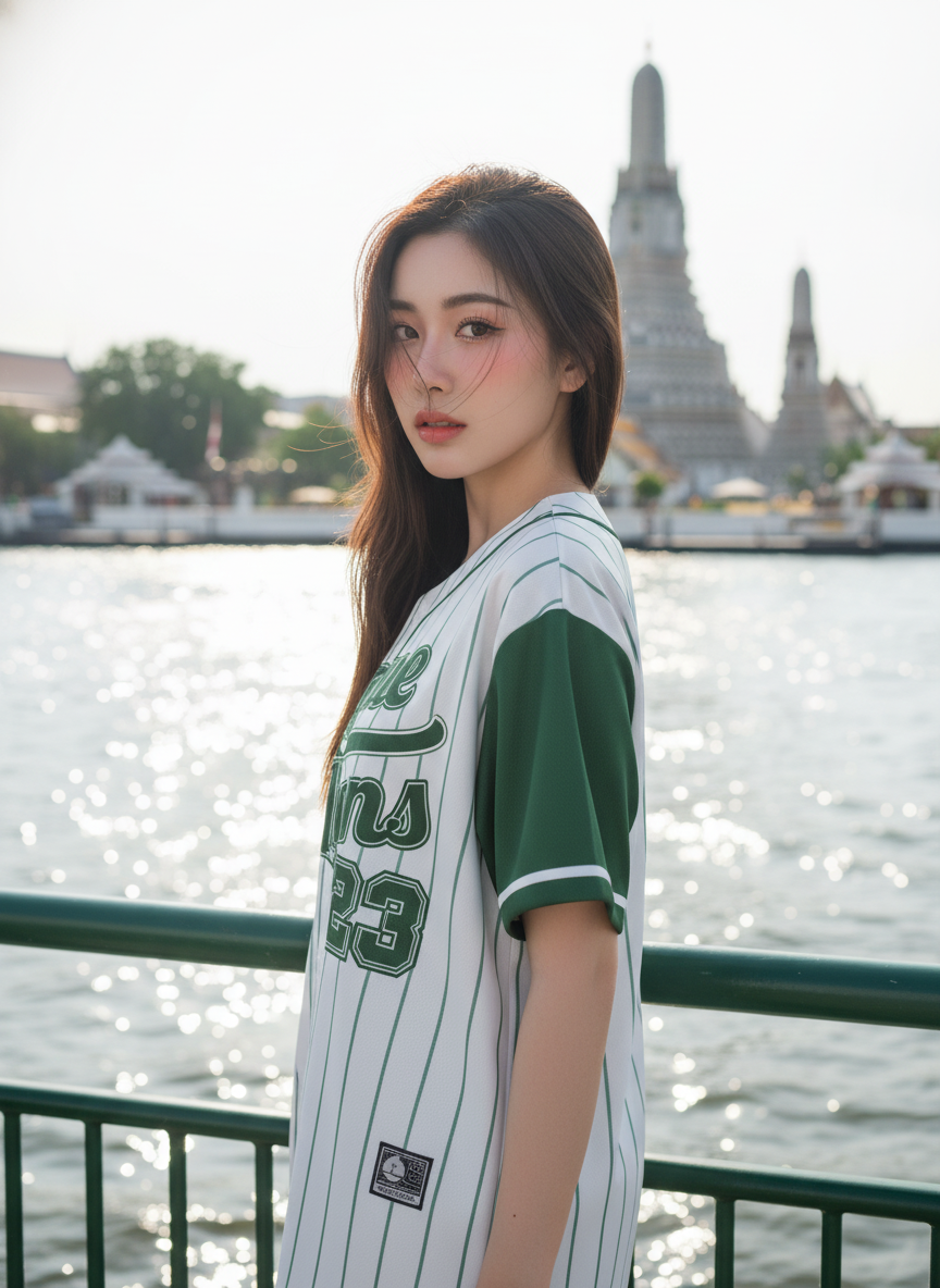 ORDER 64 เสื้อเบสบอล - ด้านหลัง เสื้อเบสบอลพิมพ์ลาย สั่งทำ ORDER 64 ด้านหลัง