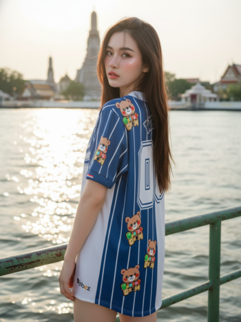 เสื้อเบสบอลพิมพ์ลาย สั่งทำ ORDER 66 ด้านหลัง