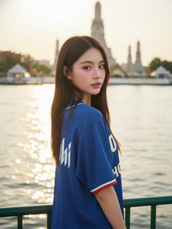 เสื้อเบสบอลพิมพ์ลาย สั่งทำ ORDER 294 รอบ 2 ด้านหลัง