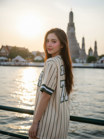 เสื้อเบสบอลพิมพ์ลาย สั่งทำ ORDER 91 Confirm ด้านหลัง