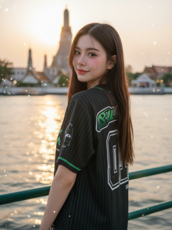 เสื้อเบสบอลพิมพ์ลาย สั่งทำ ORDER 137 ด้านหลัง