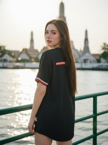 เสื้อเบสบอลพิมพ์ลาย สั่งทำ ORDER 220 ด้านหลัง