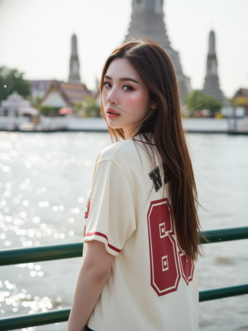 เสื้อเบสบอลพิมพ์ลาย สั่งทำ ORDER 459 ด้านหลัง
