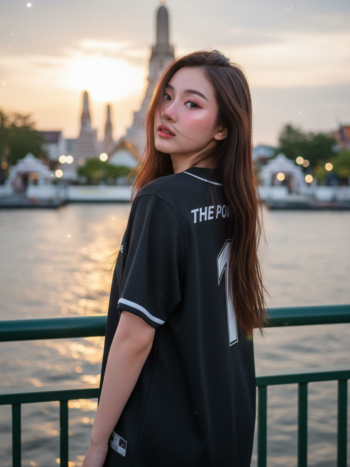 เสื้อเบสบอลพิมพ์ลาย สั่งทำ ORDER 472 DESIGN ด้านหลัง