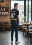 ออกแบบเสื้อกั๊ก รับผลิตเสื้อกั๊ก JABEZ ด้านหน้า