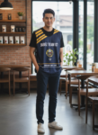 ออกแบบเสื้อกั๊ก รับผลิตเสื้อกั๊ก JABEZ ด้านหน้า