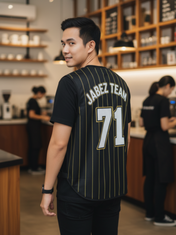 เสื้อกั๊กทีม JABEZ ลายด้านหลัง