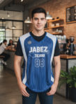 ออกแบบเสื้อกั๊ก รับผลิตเสื้อกั๊ก JABEZ ด้านหน้า