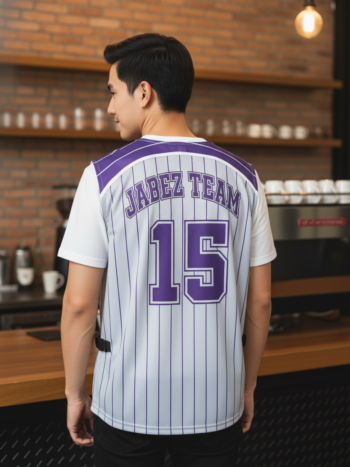 เสื้อกั๊กทีม JABEZ ลายด้านหลัง