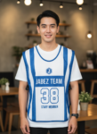 ออกแบบเสื้อกั๊ก รับผลิตเสื้อกั๊ก JABEZ ด้านหน้า