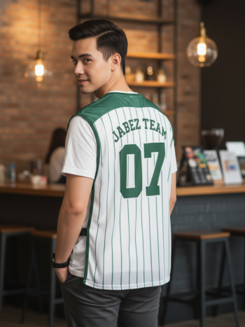 เสื้อกั๊กทีม JABEZ ลายด้านหลัง