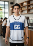 ออกแบบเสื้อกั๊ก รับผลิตเสื้อกั๊ก JABEZ ด้านหน้า