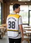 ออกแบบเสื้อกั๊ก รับผลิตเสื้อกั๊ก JABEZ ด้านหน้า