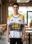 ออกแบบเสื้อกั๊ก รับผลิตเสื้อกั๊ก JABEZ ด้านหน้า
