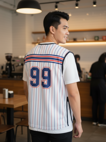 เสื้อกั๊กทีม JABEZ ลายด้านหลัง