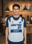 ออกแบบเสื้อกั๊ก รับผลิตเสื้อกั๊ก JABEZ ด้านหน้า