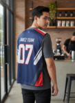 ออกแบบเสื้อกั๊ก รับผลิตเสื้อกั๊ก JABEZ ด้านหน้า