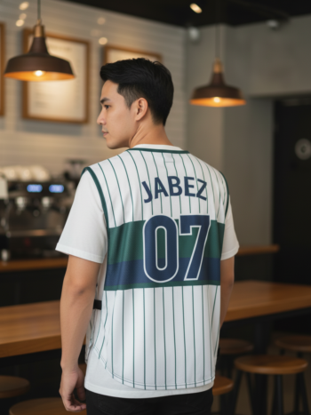 เสื้อกั๊กทีม JABEZ ลายด้านหลัง
