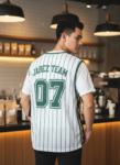 ออกแบบเสื้อกั๊ก รับผลิตเสื้อกั๊ก JABEZ ด้านหน้า